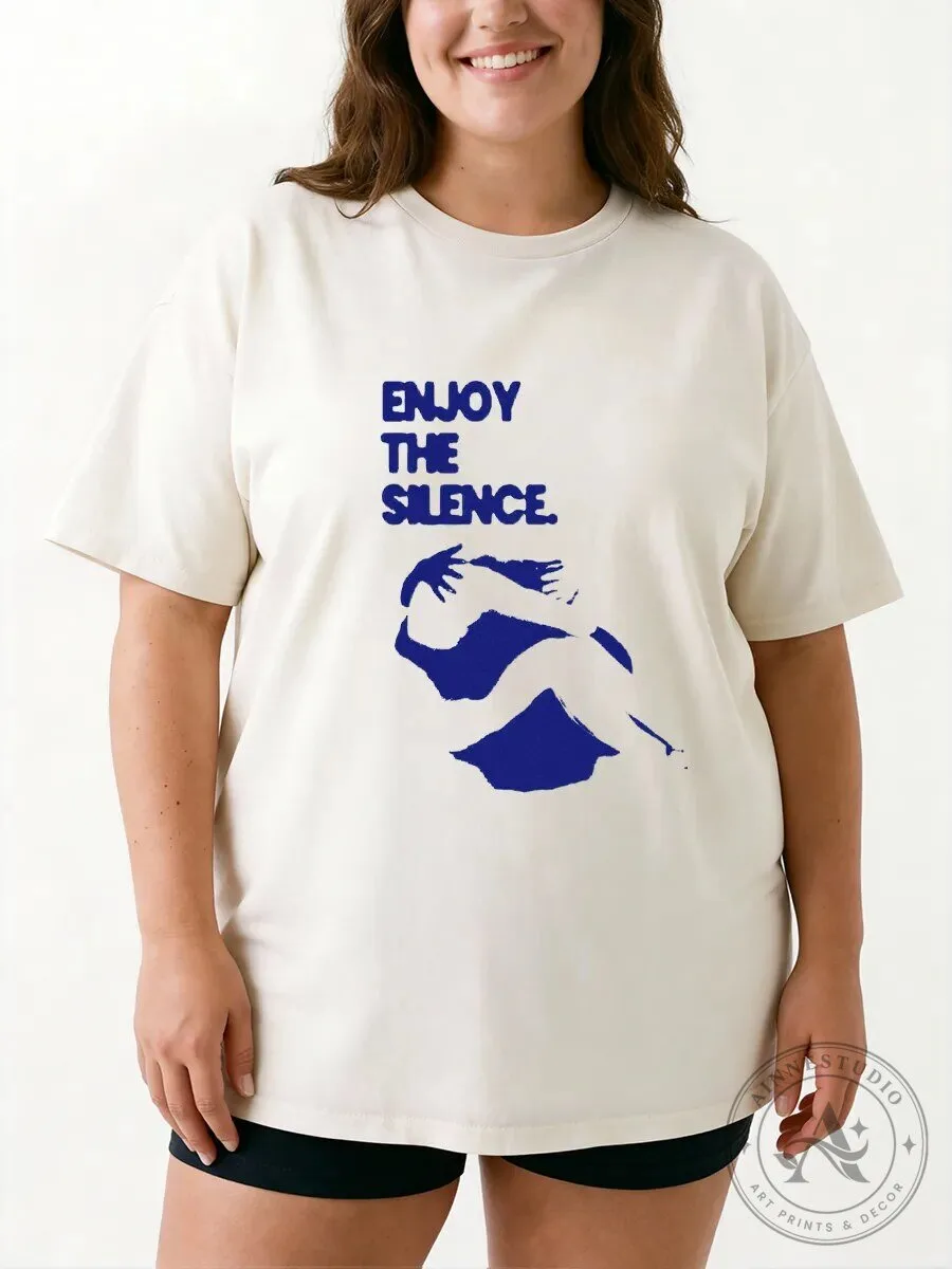 Depeche Mode Enjoy The Silence Song Lyrics Graphic T-Shirt